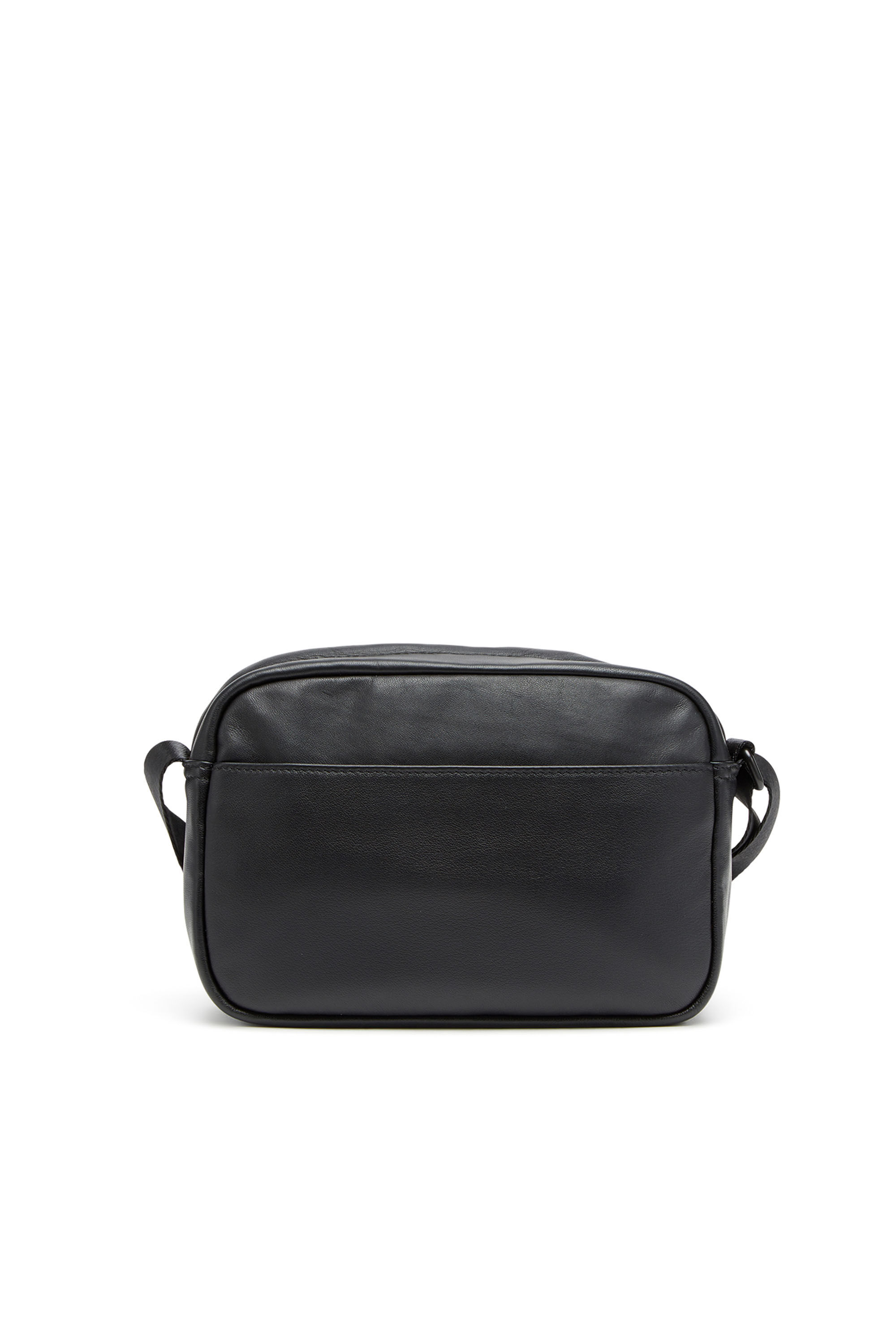 Diesel - RAVE CAMERA BAG X, Man's Rave-Camera bag in nappa leather in Black - 3
